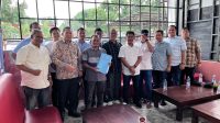 Sejumlah Anggota DPRD Tapteng usai melaporkan Bupati Tapteng ke Kejati Sumut, Senin (01/09/2025) terkait dugaan penggunaan anggaran P-APBD. (Foto/ Istimewah)